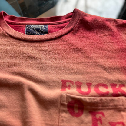 Sun-Faded Stencil Tee (L)